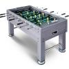 55 Inch Large Size Foosball Table for Adults, Competition Full Size Soccer Game Table Football Arcade with Leg Levelers, Heavy-Duty Legs & 2 Balls for Indoor Game Room (Gray) view 1