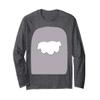 Blue Heeler Dog Terriers Cartoon Puppy Funny Holiday Long Sleeve T-Shirt view 1