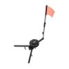 FOYTOKI Lightweight Tip-up Fishing Flag Tool Outdoor Fishing Supply Foldable Design for Easy Storage Indicator for Ice Weather-Resistant Gear view 1