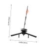 FOYTOKI Lightweight Tip-up Fishing Flag Tool Outdoor Fishing Supply Foldable Design for Easy Storage Indicator for Ice Weather-Resistant Gear view 2