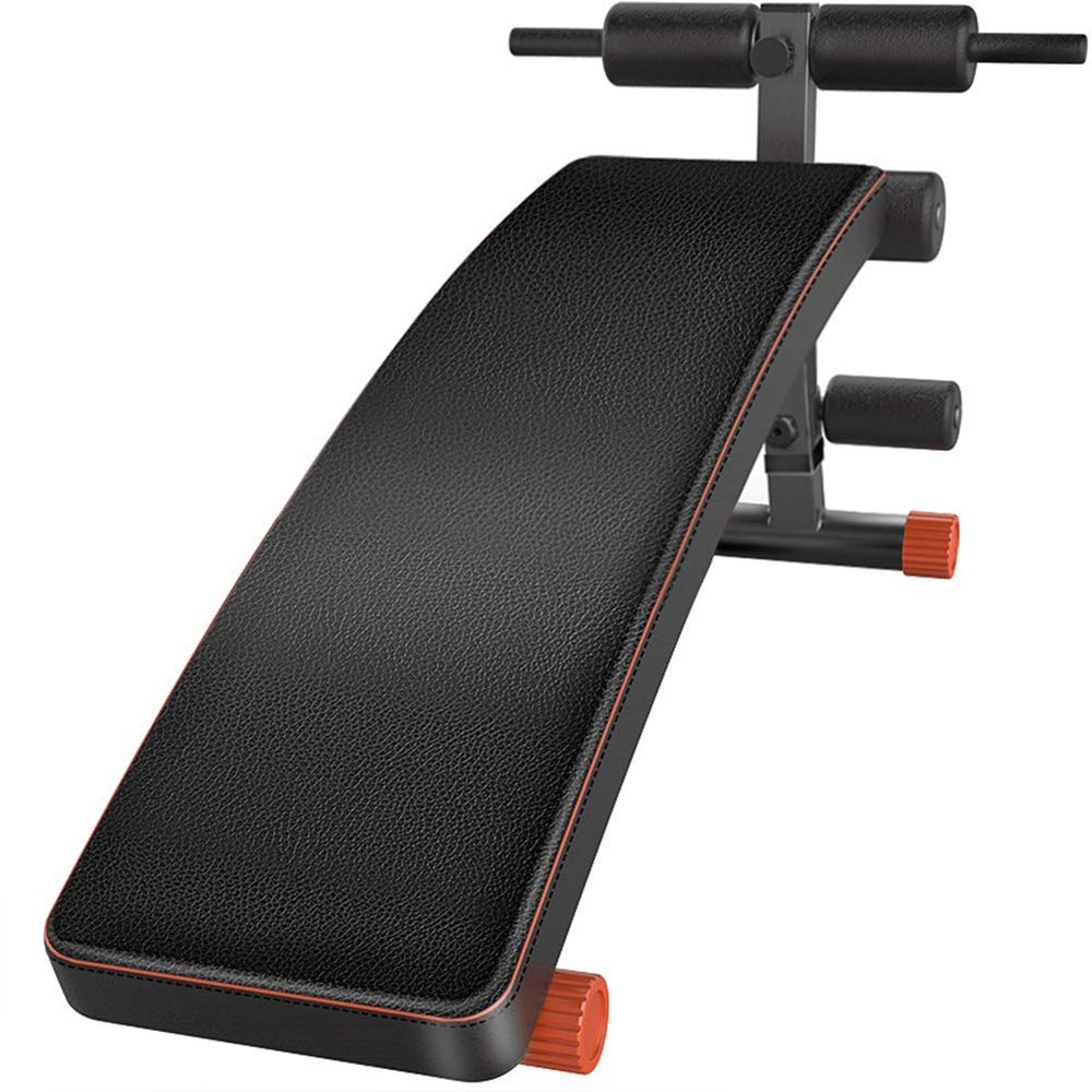 Gym Weight Bench Adjustable, Utility Weight Benches, Foldable Sit-Up Board, Incline Abdominal Board, Multi-Functional Fitness Training With 5 Adjustable Incline
