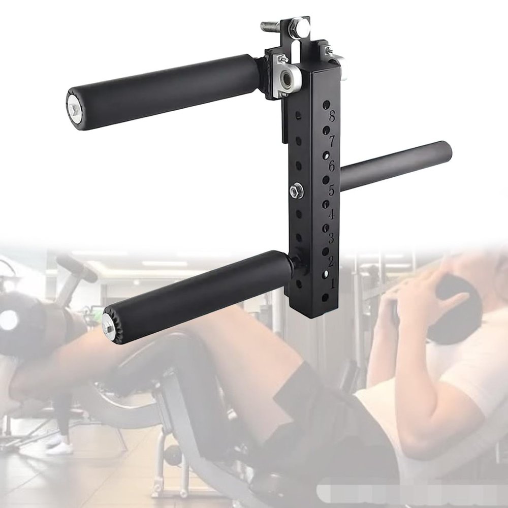 1.8/2.6cm Leg Extension and Leg Curl Machine, Seated Leg Extension Equipment Leg Muscles Groups Training for 2.5cm Diameter Barbell Plates,2.6cm