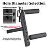 1.8/2.6cm Leg Extension and Leg Curl Machine, Seated Leg Extension Equipment Leg Muscles Groups Training for 2.5cm Diameter Barbell Plates,2.6cm view 3