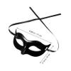 BESTYASH Men Mask Women Masquerade Costume Venetian Masquerade Mask Villain Eye Mask (Black) view 2