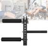 Leg Extension and Leg Curl Machine, 1.6/1.8cm Seated Leg Extension Equipment Leg Muscles Groups Training, Fitness Squat Rack Accessories for 2.5cm Diameter Barbell Plates,1.8cm view 1