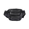 YRMLYMOP Leather Fanny Pack For Men & Women Belt Bag With Adjustable Waist Belt, Lightweight Fanny Pack Comes With Multiple Zippered Pockets Easy Carry Any Phone,Wallet (black) view 1