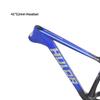 BSFHQS 29er Mountain Bike Boost Frame 12 * 173mm Thru-Axle 15" 17" 19" XC Trail Racing Hardtail Bikes Frame Ultralight Carbon Fibre Disc Brake Frame, Max 2.35'' Tires Internal Routing(Green,29 * 17") view 2