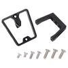 RiToEasysports Front Carrier Block, Aluminium Alloy Front Carrier Rack Strong Bearing Capacity 3 Holes Design Shell for view 2