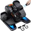 Dripex Under Desk Elliptical Machine, 3-in-1 Electric Seated Pedal Exerciser, Portable Leg Exerciser While Sitting for Seniors with Remote, 16 Adjustable Speed & Resistance, Fully Assembled view 1
