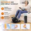 Dripex Under Desk Elliptical Machine, 3-in-1 Electric Seated Pedal Exerciser, Portable Leg Exerciser While Sitting for Seniors with Remote, 16 Adjustable Speed & Resistance, Fully Assembled view 4