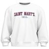Venley NCAA Officially Licensed Apparel Gaels Saint Mary's Collegiate SMC Logo Unisex Sweatshirt SaintMary03S White X-Large view 1