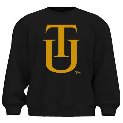 Venley NCAA Officially Licensed Apparel TU Gameday Tuskegee University Golden Tigers Collegiate Logo Unisex Sweatshirt Alabama05S Black X-Large