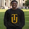 Venley NCAA Officially Licensed Apparel TU Gameday Tuskegee University Golden Tigers Collegiate Logo Unisex Sweatshirt Alabama05S Black X-Large view 2