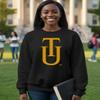 Venley NCAA Officially Licensed Apparel TU Gameday Tuskegee University Golden Tigers Collegiate Logo Unisex Sweatshirt Alabama05S Black X-Large view 3