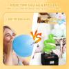 DOENUUB Electric Air Balloon Pump Machine, Automatic Air Balloon Pump, Portable Balloon Inflator Balloon Blower with Timer and Count Functions, for Christmas, Halloween, Valentine's Day view 2