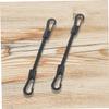 CORHAD 6pcs Elastic Tie Down Straps Hooks Multi-use Buckle Straps for Kayak and Camping Outdoor Supply view 4
