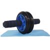 2 Wheel AB Roller with Knee Pad and Anti-Slip Handles, Abdominal Core Carver for Abs, Home Gym Workout, Blue view 1