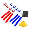 Anneome 1set Football Flag Belt Flags for Youth Rugby Training for Outdoor Games Includes Belts and Cones for Team Sports view 1