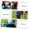 Anneome 1set Football Flag Belt Flags for Youth Rugby Training for Outdoor Games Includes Belts and Cones for Team Sports view 4