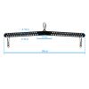 Lljsszr LAT Pull Down T Bar Cable Machine Attachments Heavy Duty for Exercise Handle LAT Pulldown Attachments for Workout Fitness Gym, 98cm view 2