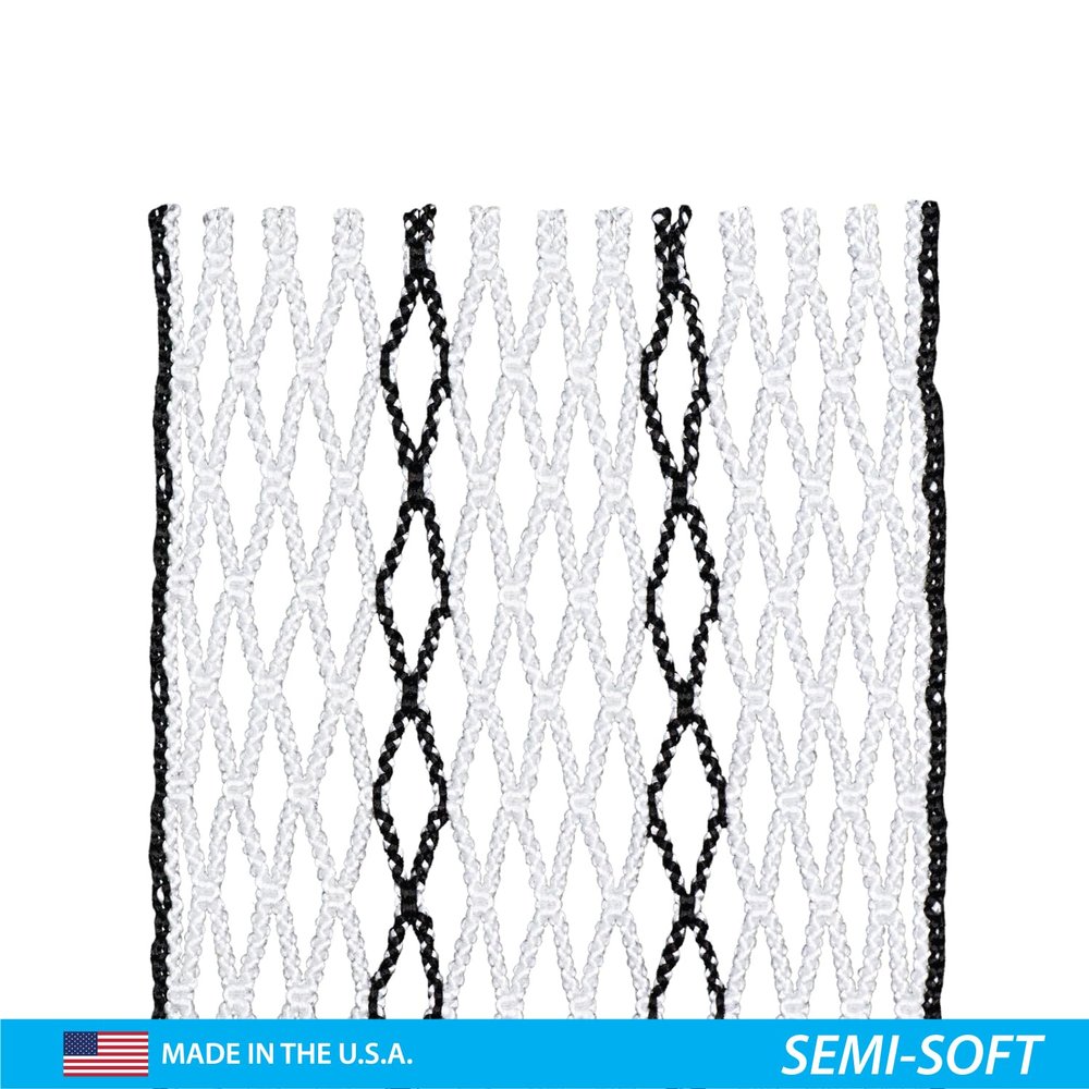 ECD Lacrosse Impact Mesh - Goalie (Black-Striker)