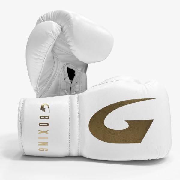 G-Boxing Italia 100 GSS1 Sparring Gloves - Lace - Mens Womens Boxing Lace up Gloves, Ideal for Punch Bag, Sparring Training and Mitts Pads Workout. (16oz)