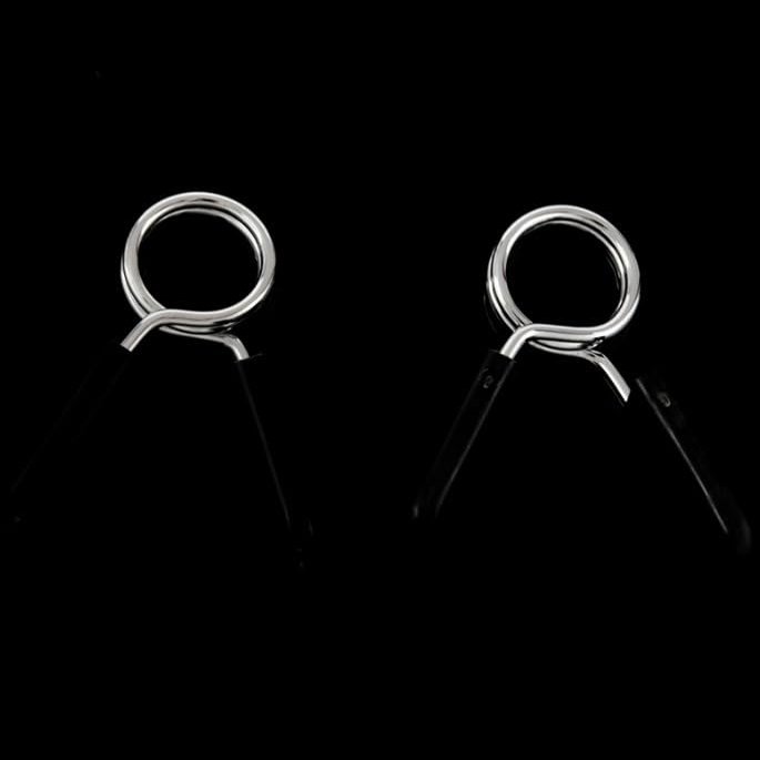 2pcs Standard 1" Weight Bar Spring Collar Clips Dumbbell Barbell Clamp Bar Gym