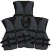 3 Pack Life Jacket Paddle Vest; Coast Guard Approved Type III PFD Life Vest Flotation Device; Jet ski, Wakeboard, Kayak; Ideal Extra Life Jacket for Pontoon Boat Adult Black view 1