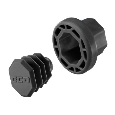 ECD Lacrosse Sliding End Cap (Black)