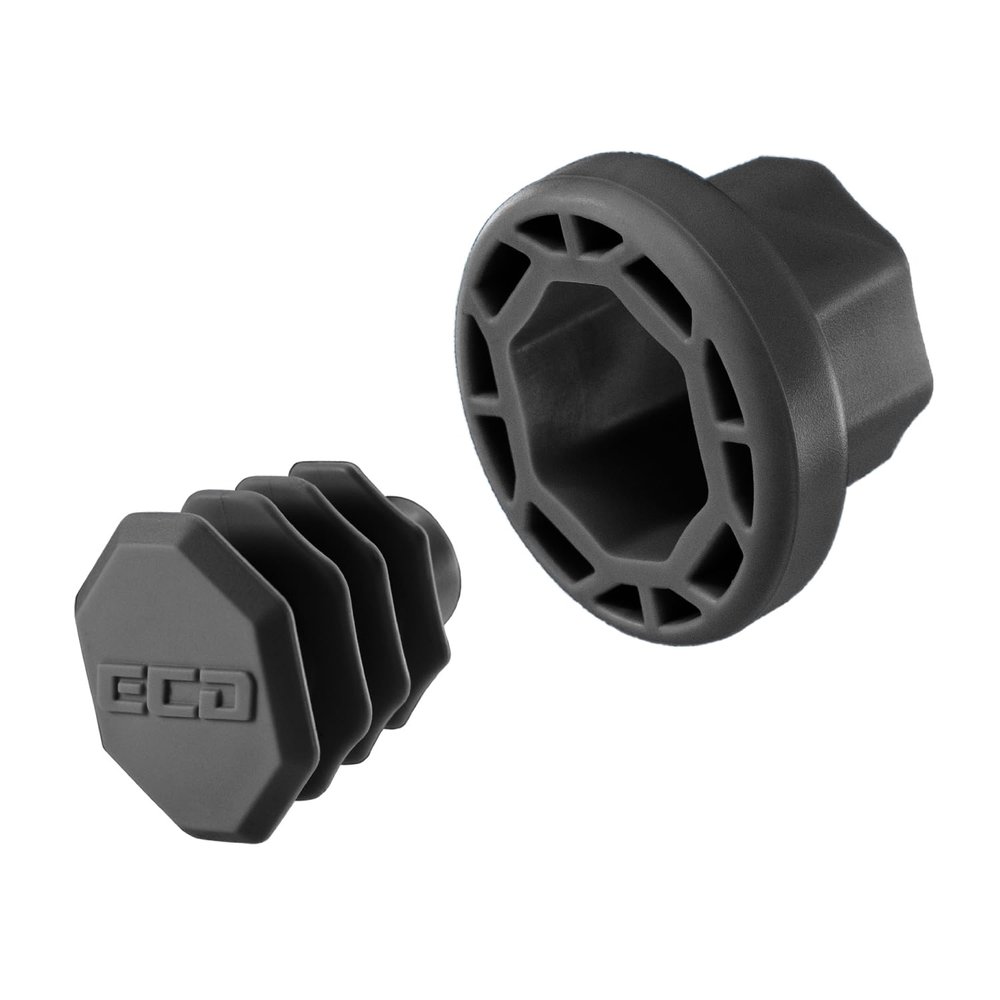 ECD Lacrosse Sliding End Cap (Black)