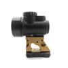 Hammy3DPrints Open Center Killflash Hex Anti-Reflection Device Compatible with Trijicon MRO/MRO HD and MRO Patrol (Black, MRO/MRO HD (Not Patrol)) view 4
