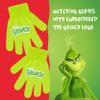 Dr. Seuss The Grinch Beanie Hat and Gloves Set, Green, One Size view 4