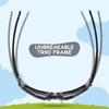 TTOAOKE Kids Sunglasses Youth Baseball Glasses for Sports & Cycling Lightweight Anti-Glare Softball Goggles for Boys & Girls view 3