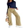 Dwnval Womens Basic Fall Long Sleeve Tight Fitted Workout Crop Tops, L view 3