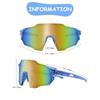 TTOAOKE Kids Sunglasses Youth Baseball Glasses for Sports & Cycling Lightweight Anti-Glare Softball Goggles for Boys & Girls view 2