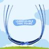 TTOAOKE Kids Sunglasses Youth Baseball Glasses for Sports & Cycling Lightweight Anti-Glare Softball Goggles for Boys & Girls view 3