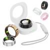 UniJethro Smart Ring for Women Men, Health Fitness Tracker Ring, IP68 Waterproof Rings, Sleep Ring with Charging Case and Ring Protector, Remote Photography, Family Care, No App Fees(Rose Gold, 9#) view 1