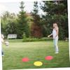 BESPORTBLE 6pcs Training Discs for Football Non- Markers for Soccer Drills and Exercises Lightweight Easy to Store Soccer Training Equipment view 4