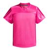 Repawu Youth Blank Football Jersey,Boy's Mesh Athletic Practice Footabll Shirts,Blank Footabll Jerseys for Kids S-XL (US, Alpha, X-Large, Regular, Pink) view 1