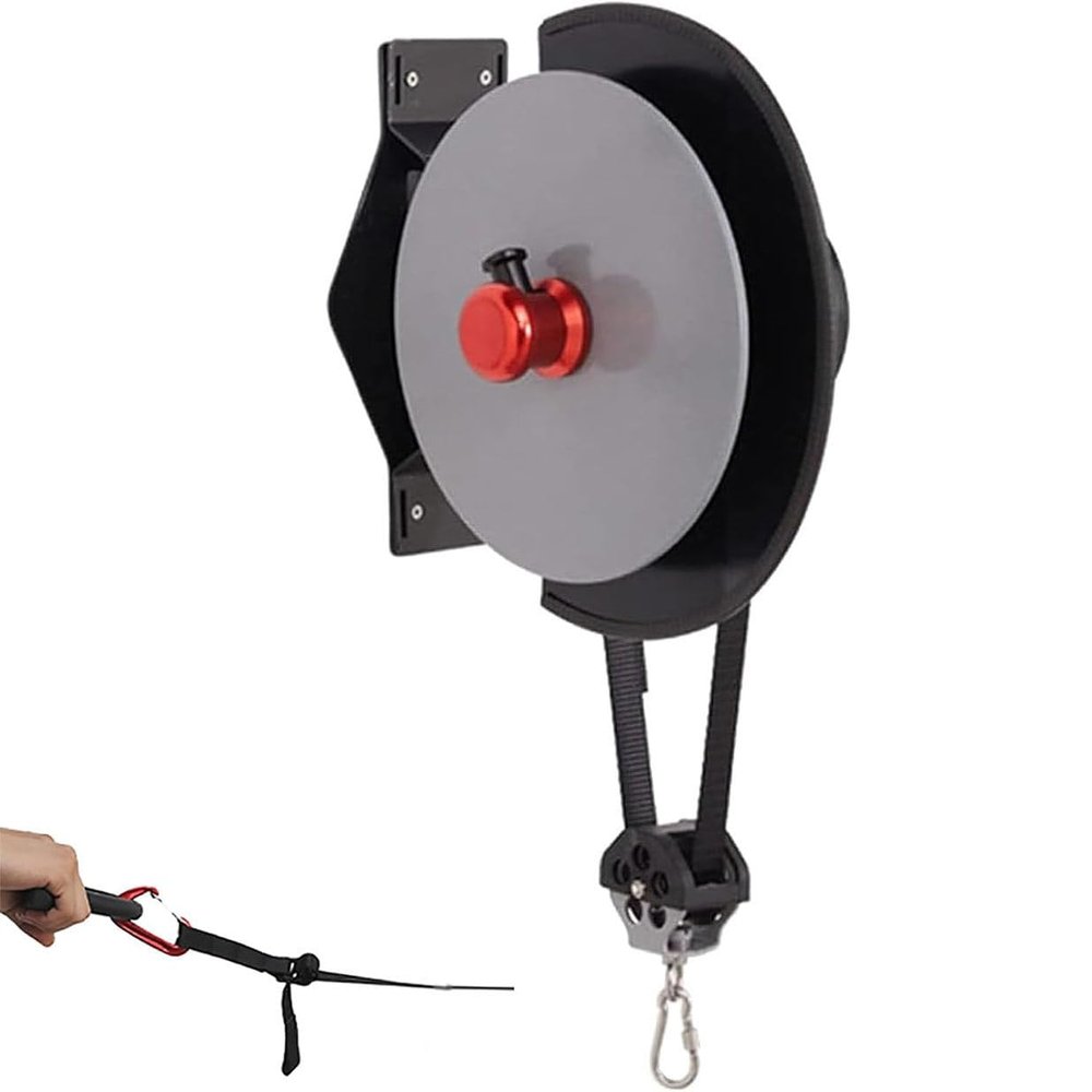 KJLYLPP Wall-Mounted Flywheel Trainer Centrifugem,Variable Resistance Centrifuge Pully Trainer,Fitness Strength Training Equipment for Home Office Workout,Leg and Arm Training