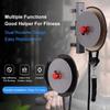 KJLYLPP Wall-Mounted Flywheel Trainer Centrifugem,Variable Resistance Centrifuge Pully Trainer,Fitness Strength Training Equipment for Home Office Workout,Leg and Arm Training view 2