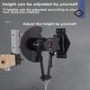 KJLYLPP Wall-Mounted Flywheel Trainer Centrifugem,Variable Resistance Centrifuge Pully Trainer,Fitness Strength Training Equipment for Home Office Workout,Leg and Arm Training view 3