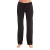 Buffalo Plaid Pajama Pants - Soft Cotton Flannel Pj Pants with Drawstring Waist - Wide Leg Christmas Pajamas in Red and Black Plaid view 2