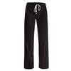 Buffalo Plaid Pajama Pants - Soft Cotton Flannel Pj Pants with Drawstring Waist - Wide Leg Christmas Pajamas in Red and Black Plaid view 4