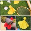 NAMOARLY 1set Bright Color Sports Penalty Flags Whistle Football Soccer Game Referee Accessories for Accurate Calls view 3