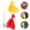 NAMOARLY 1set Bright Color Sports Penalty Flags Whistle Football Soccer Game Referee Accessories for Accurate Calls view 4