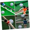 Totority 6pcs Mini Foosball Table Balls Replacement Soccer Balls for Tabletop Game Plastic Hard Smooth view 3