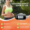 3D Pedometer for Walking, Simple Walking Step Counter with Removable Clip and Strap, USB Rechargeable Step Tracker with Backlight, Accurate Step Counter for Men Women Seniors - Black view 3