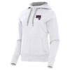 Antigua Women's White Minnesota Vikings Victory Full-Zip Hoodie view 1