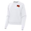 Antigua Women's White Washington Commanders Victory Pullover Sweatshirt view 1